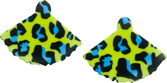 Liora Fan Stud Earrings