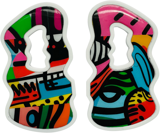 Bold Shapes Drop Earrings