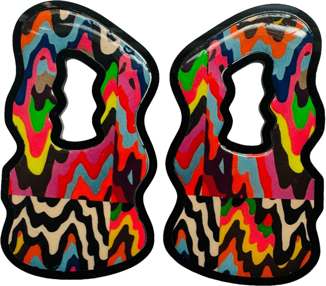 Bold Shapes Drop Earrings