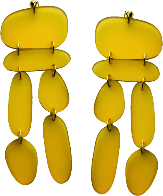 Harlow Dangle Sculptural Earrings