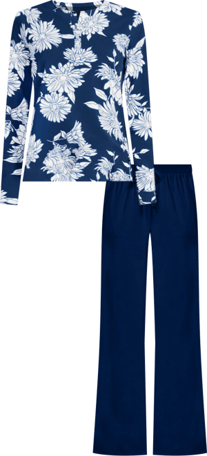 Women's Knit 2 Piece Pajama Set