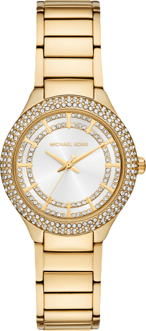 Women's&nbsp;Sylvia Three-Hand Gold-Tone Stainless Steel Watch, 33mm