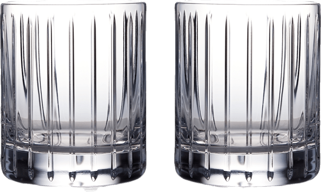 Herald Double Old-Fashioned Glasses, Set of 2