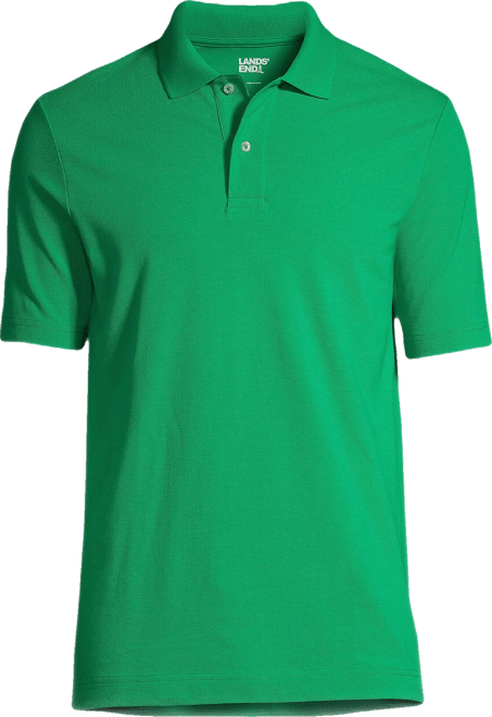 Men's Short Sleeve Basic Mesh Polo Shirt