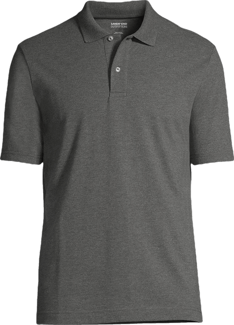 Men's Short Sleeve Basic Mesh Polo Shirt