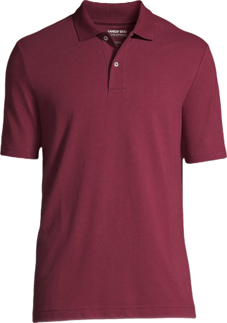 Men's Short Sleeve Basic Mesh Polo Shirt