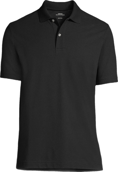 Men's Short Sleeve Basic Mesh Polo Shirt