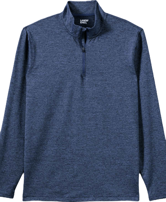 Unisex Rapid Dry Space Dye Quarter Zip Pullover Shirt