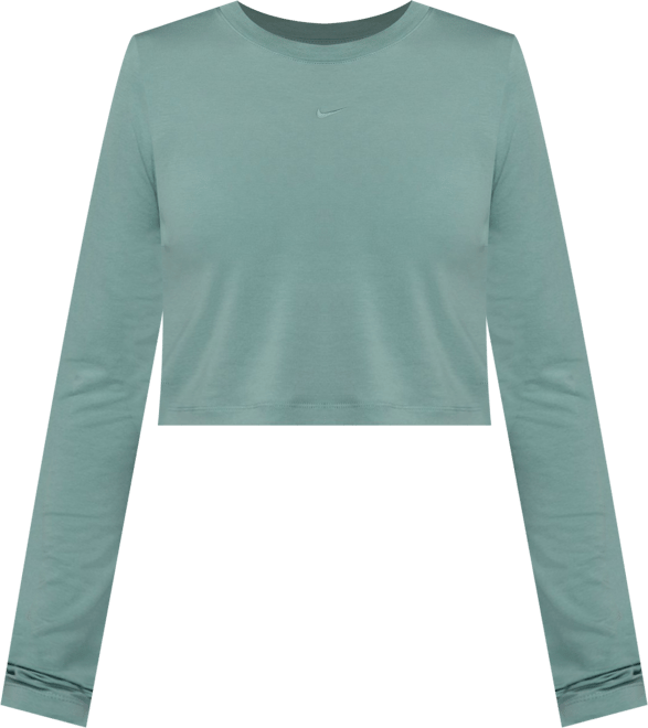 Sportswear Women's Chill Knit Slim Long-Sleeve Cropped Top