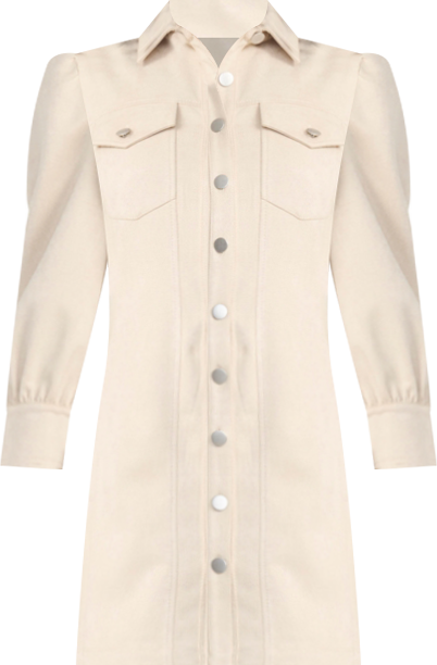 Women's Long Sleeve Short Dress