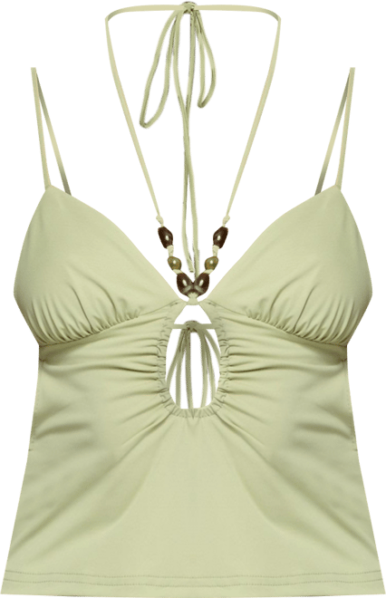 Women's Haylie Cut Out Halter Top