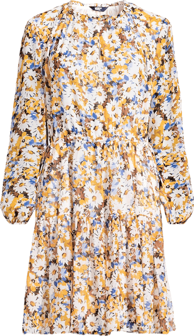 Women's Chiffon Above the Knee Adjustable Dress