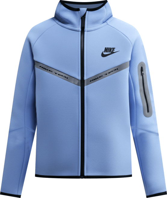 Nike Tech Felpa in fleece con cappuccio e zip a tutta lunghezza - Ragazzo