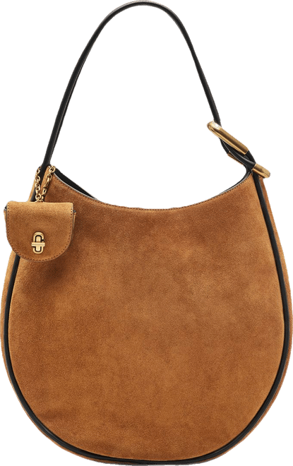 MARC JACOBS The Suede Large Dual Hobo Bag | Bloomingdale's