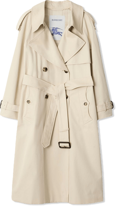 Burberry Long Gabardine Fitzrovia Trench Coat | Bloomingdale's Women
