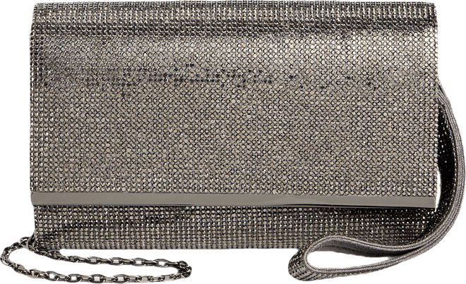 Caitlin Satin and Crystal Clutch, Exclusively at Macy's