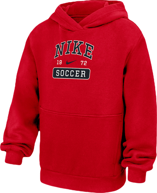 Nike Club Fleece Big Kids' Soccer Pullover Hoodie
