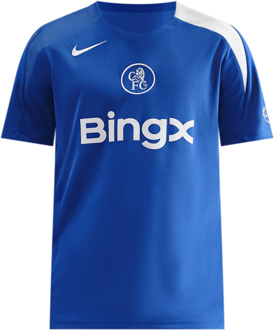 Chelsea FC Strike Third Men's Nike Dri-FIT Total 90 Soccer Short-Sleeve Top