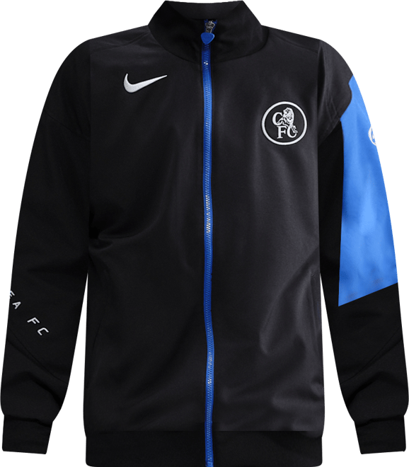 Chelsea FC Strike Üçüncü Nike Dri-FIT Total 90 Anthem Erkek Futbol Ceketi