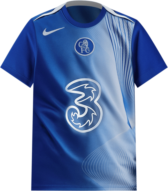 Chelsea FC Academy Pro Derde Nike Total 90 Dri-FIT warming-uptop voor dames