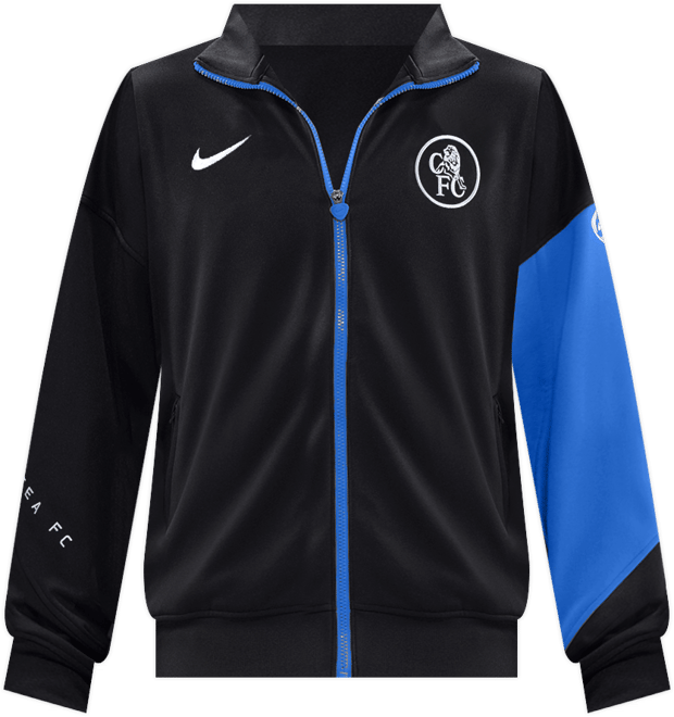 Chelsea F.C. Strike Third Men's Nike Dri-FIT Total 90 Football Anthem Jacket