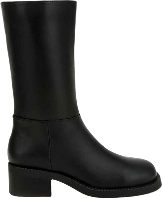Soora Block Heel Calf Boots Women