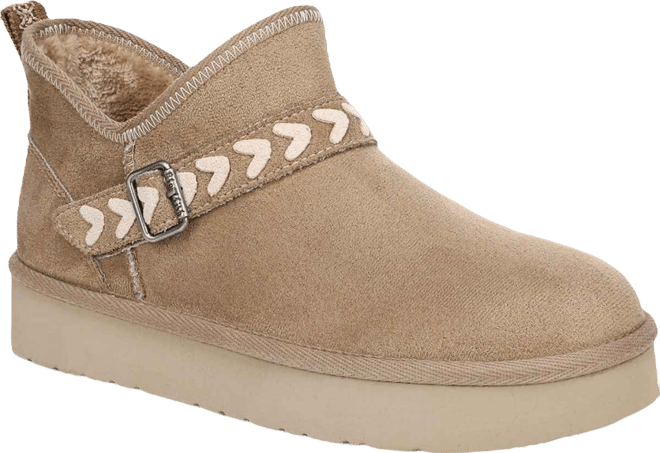 Women's Mokolo Round Toe Pull On Platform Short Boots