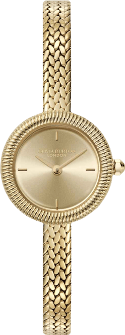 Women's Finery Gold Tone Stainless Steel Mesh Bracelet Watch, 20mm