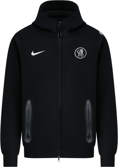 Chelsea FC Tech Windrunner Men's Nike Total 90 Soccer Fleece Full-Zip Jacket