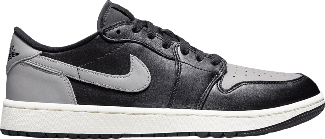 Nike Air Jordan 1 Low G Golf Shoes Black/Medium Grey/Sail - Carl's