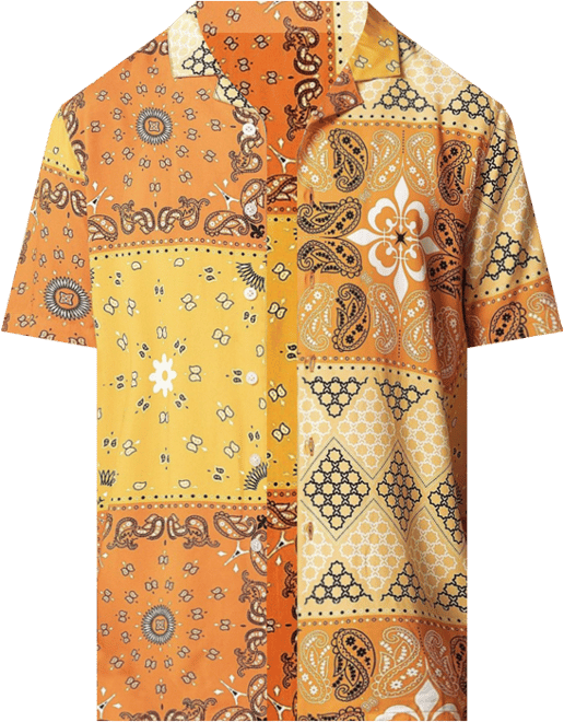 Men's Bandana Ultra Button Up Shirt