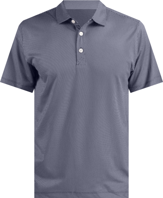 Men's Pike Eco Symmetry Print Stretch Recycled Polo Shirt