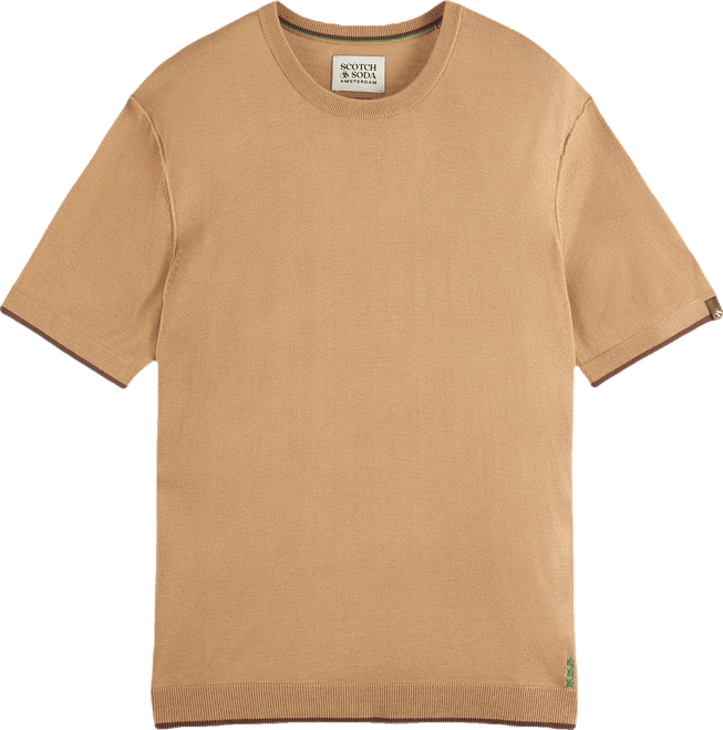 Men's Relaxed Fit Short Sleeve Textured T-Shirt