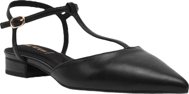 Women's Emily T-Strap Pointed Toe Flats