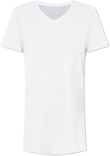 Plus Size Perfect Short-Sleeve V-Neck Tunic