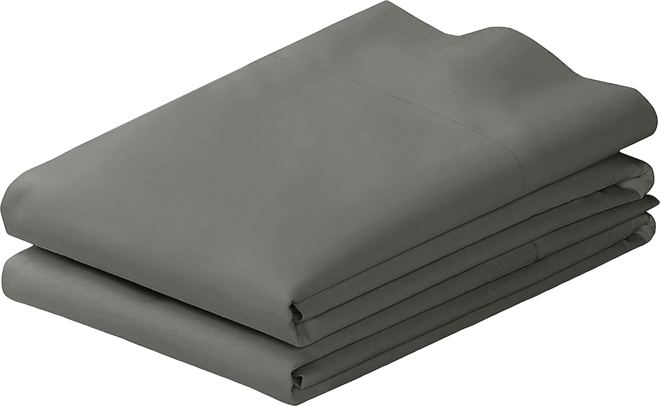 Luxury 1000 Thread Count Pillowcases, 100% Cotton Sateen Weave, Set Of 2 Classic Style Pillow Cases King Size Fits King Size Pillows