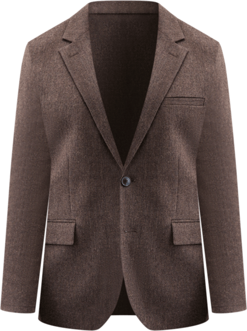 Hugo by  Men's Modern-Fit Herringbone Suit Jacket