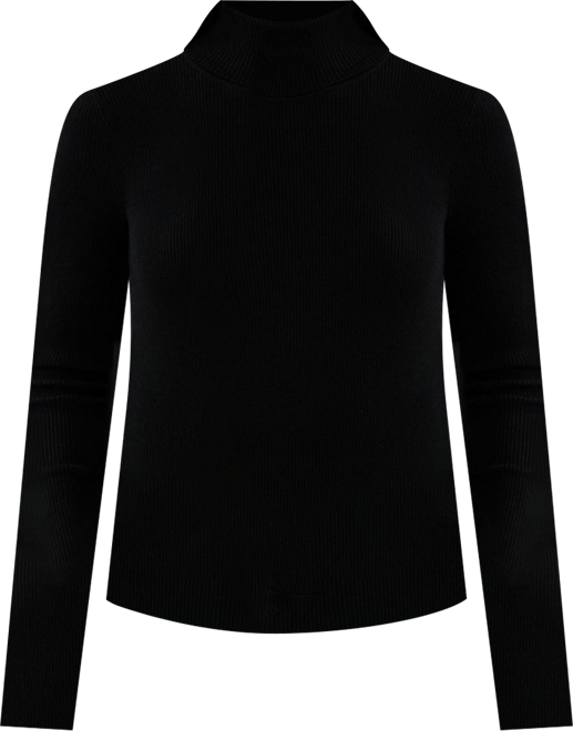 Ribbed Turtleneck Sweater