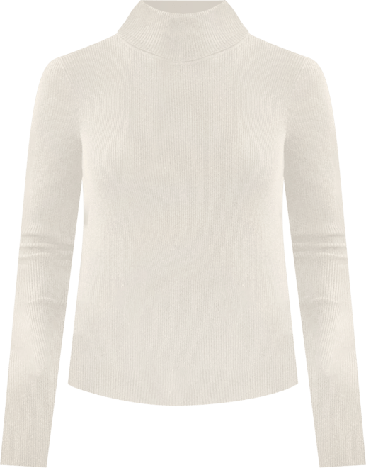 Ribbed Turtleneck Sweater