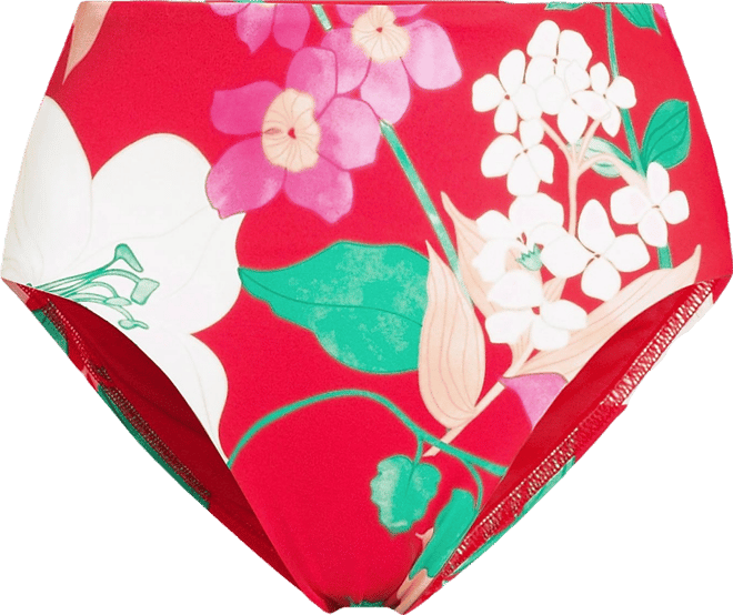 Women's Cheeky High Waisted Bikini Bottoms