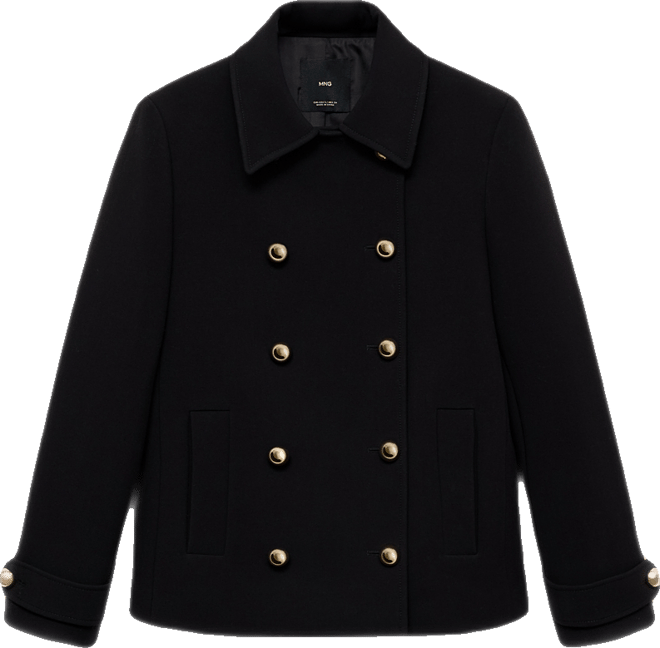 Women's Lapels Double-Breasted Jacket