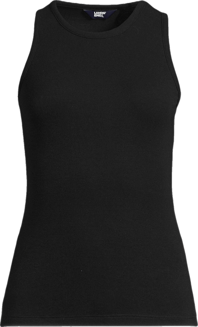 Women's Drapey Rib Fitted Tank Top