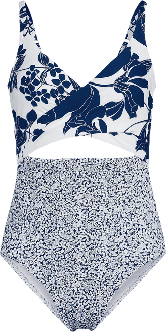 Women's Wrap Monokini High Leg One Piece Swimsuit