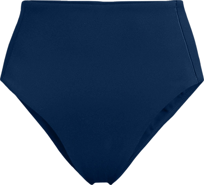 Women's Tugless QuickDry High Waisted High Leg Bikini Bottoms