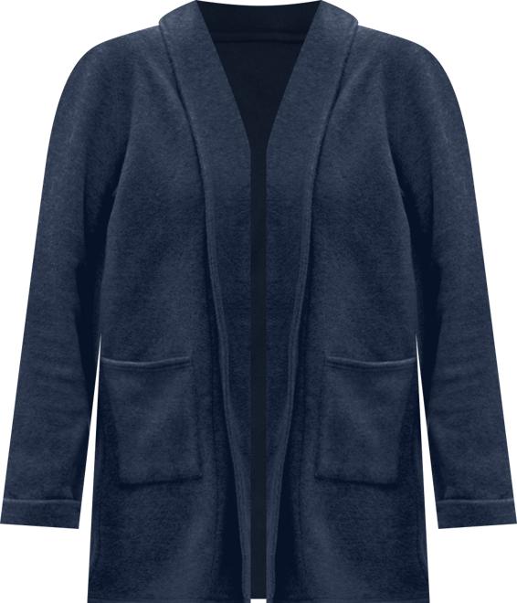 Plus Size Within Microfleece Cardigan