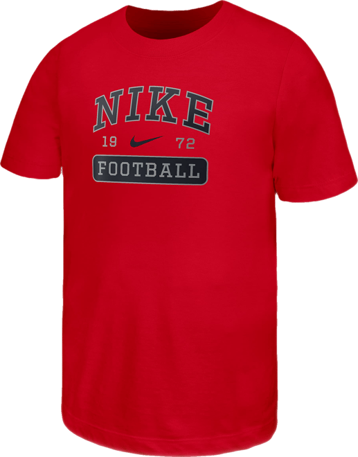 Nike Swoosh Big Kids' Football T-Shirt