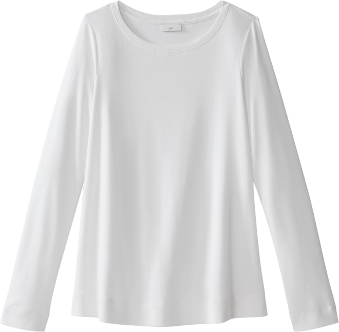 Pima Cotton Long-Sleeve Tee | J.Jill