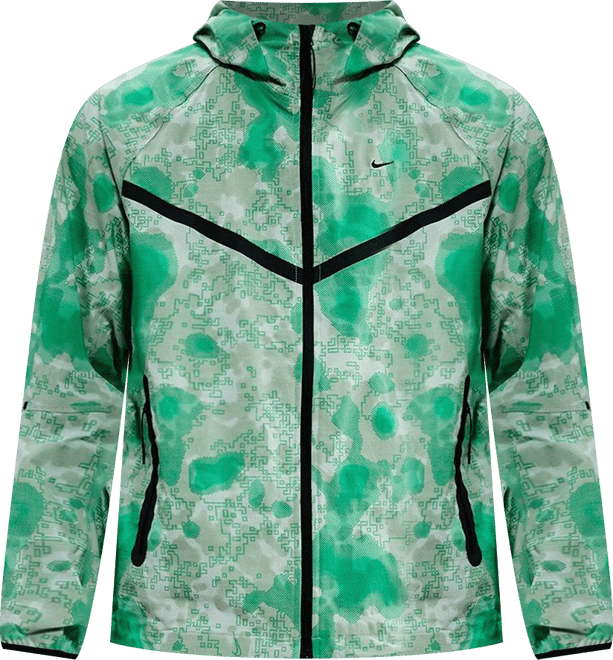 Men's Nike Tech Dri-FIT Woven Camo Windrunner Oversized Full-Zip