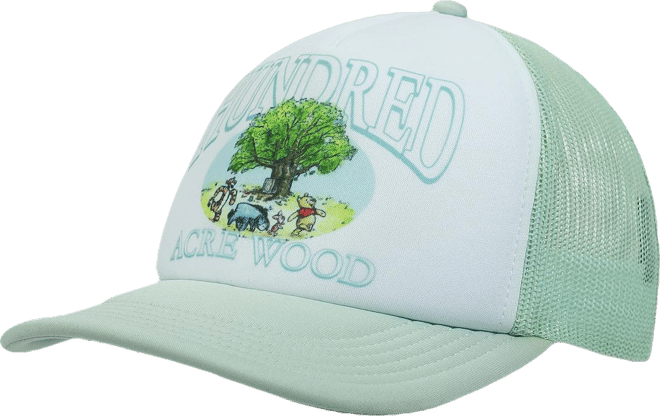 Men's Disney Hundred Acre Wood White & Blue Trucker Hat
