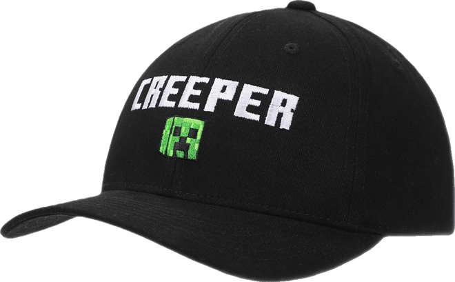 Men's Creeper Adult Black Traditional Adjustable Hat